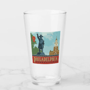 Verre Philadelphie, PA   Indépendance