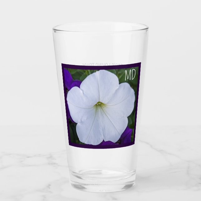 Verre Photo de Fleur Blanche Beauté pour Ashes Bible Ver (Devant)