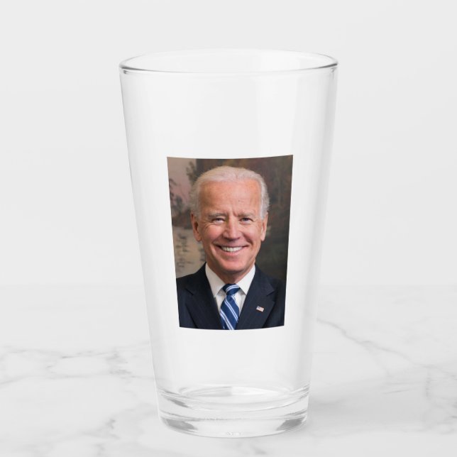 Verre Photo de Joe Biden Portrait (Devant)