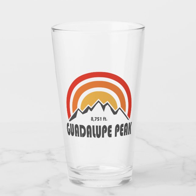 Verre Pic de Guadalupe (Devant)
