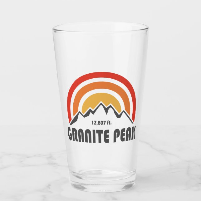 Verre Pic granitique (Devant)
