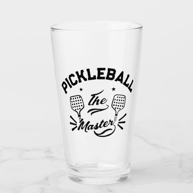 Verre Pickball Master (Devant)
