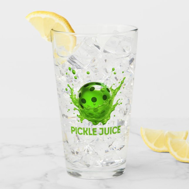 Verre Pickleball "Pickleball Juice" (Devant glace)