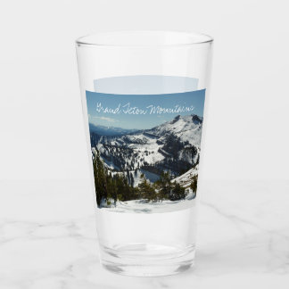 Verre Pics neigeux du Grand Teton