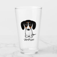 Piebald Dachshund Cute Chien Chien Personnalisé Ve
