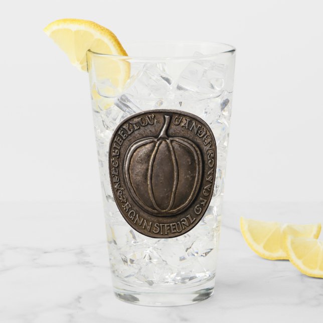 Verre Pièce Citrouille antique (Devant glace)