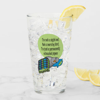 Verre Pigeon épuisé