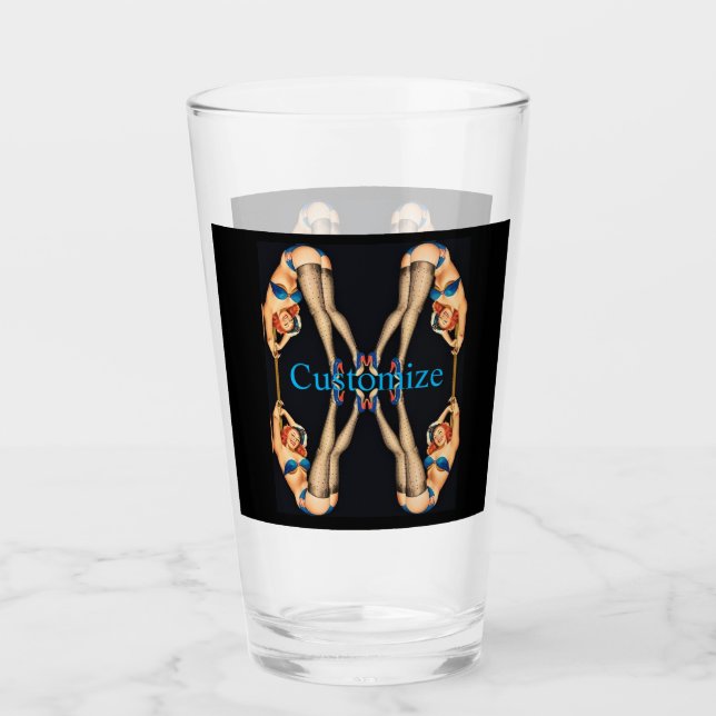 Verre Pinceaux Vintages acrobatiques Thunder_Cove (Devant)