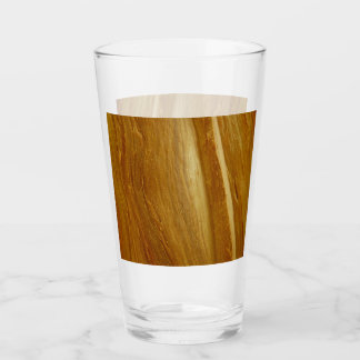 Verre Pine Wood II Faux Texture en bois