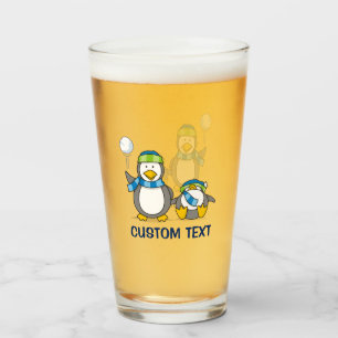 Verre Pingouins à neige