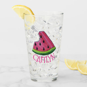 Verre Pique-nique de Melon de melon rose juteux