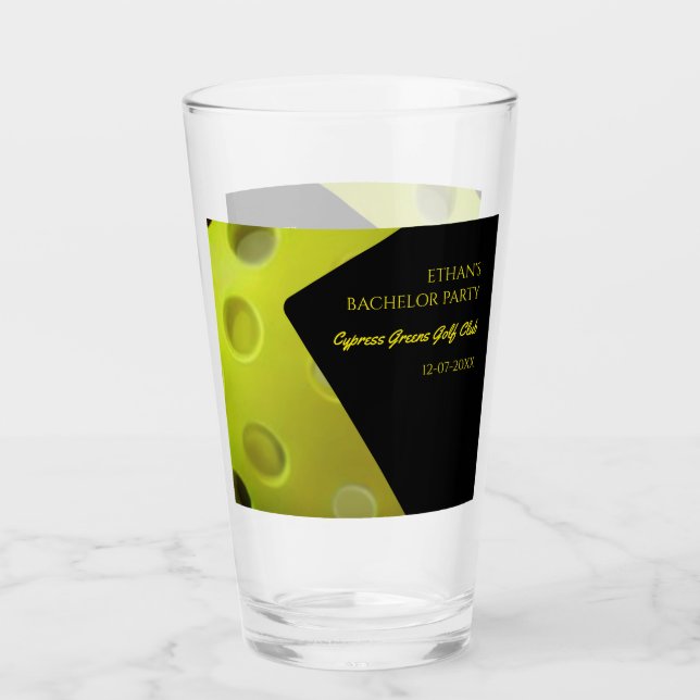 Verre Pique-nique fête d'anniversaire sport (Devant)