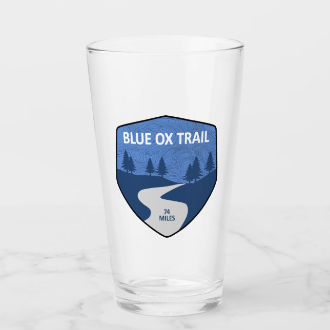 Verre Piste Blue Ox (Devant)