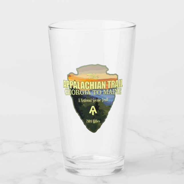 Verre Piste des Appalaches (flèche) (Devant)