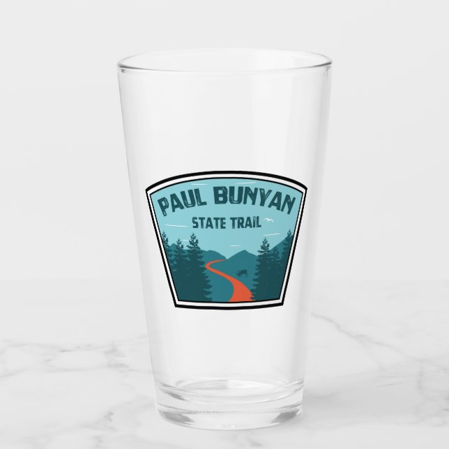 Verre Piste d'État Paul Bunyan (Devant)