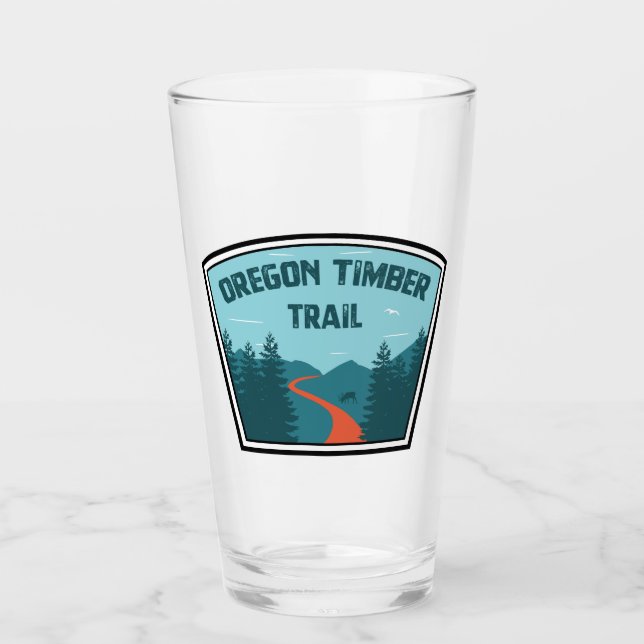 Verre Piste du bois de l'Oregon (Devant)