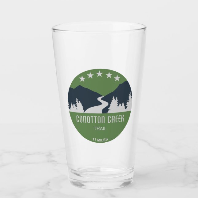 Verre Piste du ruisseau Conotton (Devant)