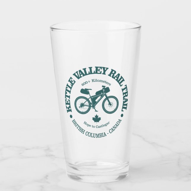 Verre Piste ferroviaire Kettle Valley (cyclisme) (Devant)