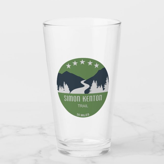 Verre Piste Simon Kenton (Devant)