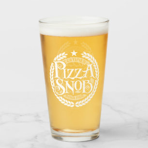 Verre Pizza Snob - amusant amateur de pizza
