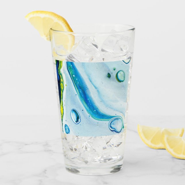 Verre Plage magnifique (Devant glace)