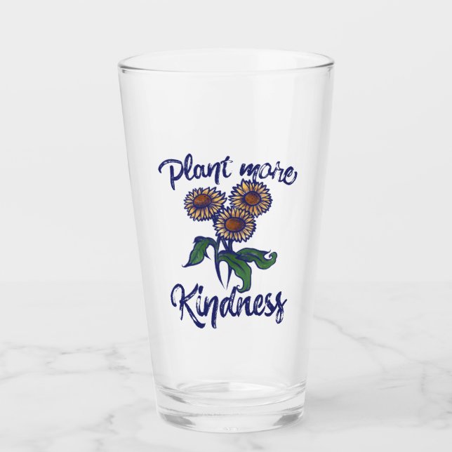 Verre Plante plus GENTILLE matière marguerite enseignant (Devant)