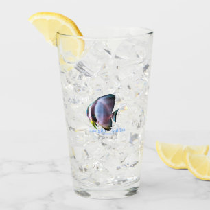 Verre Platax à longue nageoire découpé
