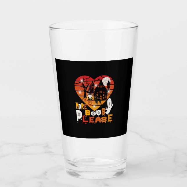 Verre Please d'Halloween More Boos (Devant)