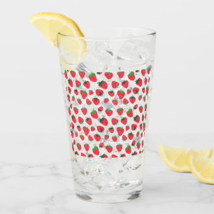 Verre Plein de fraises