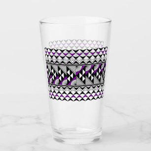 Verre Pluie et soleil en violet
