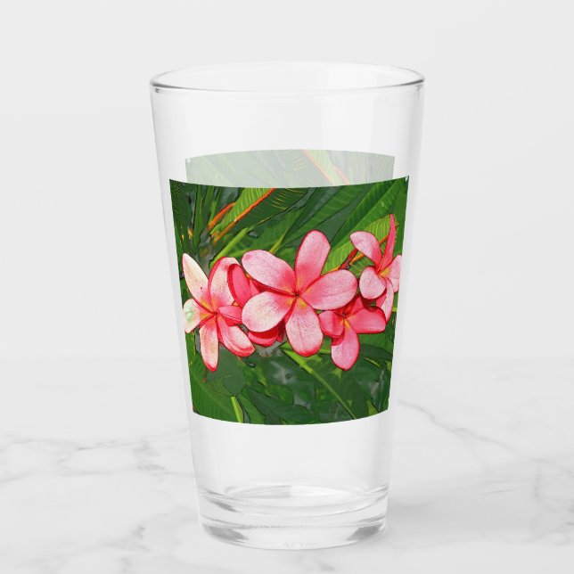 Verre Plumeria (Devant)