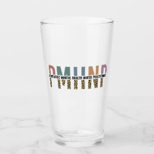 Verre PMHNP Empreinte de léopard Psychiatrie Santé menta