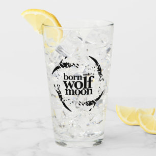 Verre Poétique né sous les lois de la lune de loup