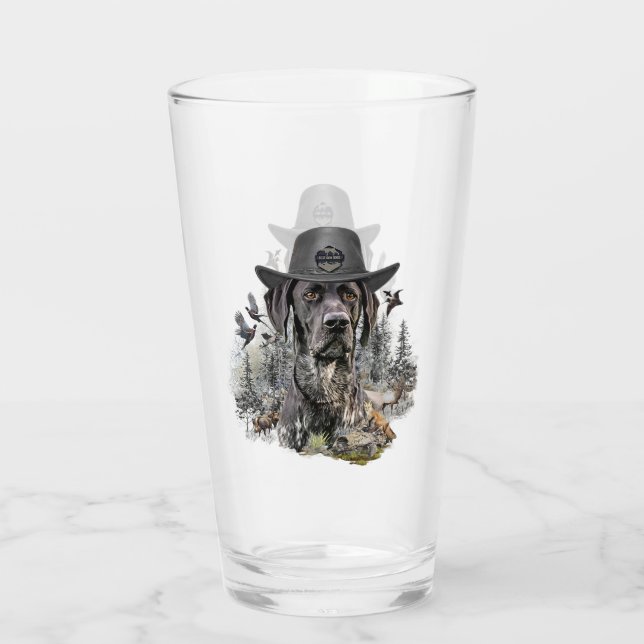 Verre pointeur allemand (Dos)