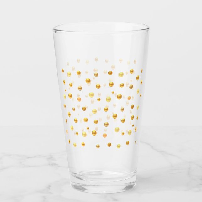 Verre Points dorés (Devant)