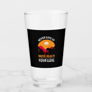 Verre Poison d'Equestrian   Never Give Up Until Reach