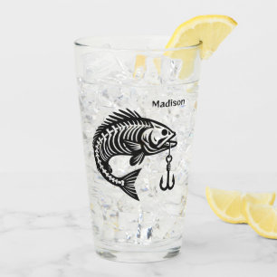 Verre Poisson de nom personnalisé