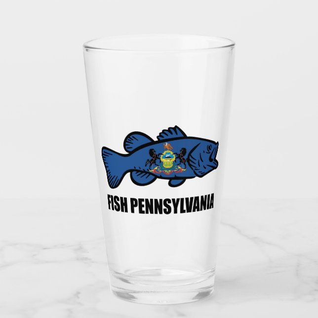 Verre Poisson Pennsylvanie (Devant)