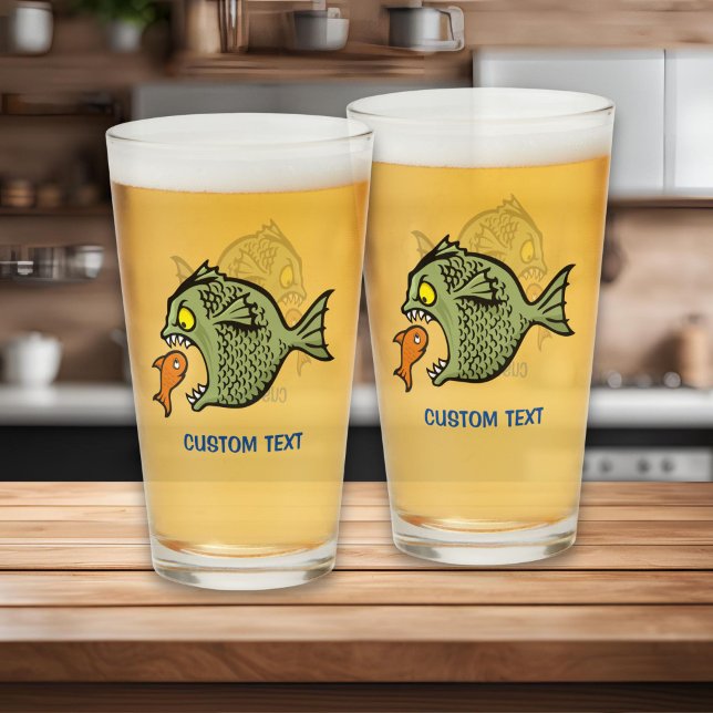 Verre Poisson Tyrannique (Créateur téléchargé)