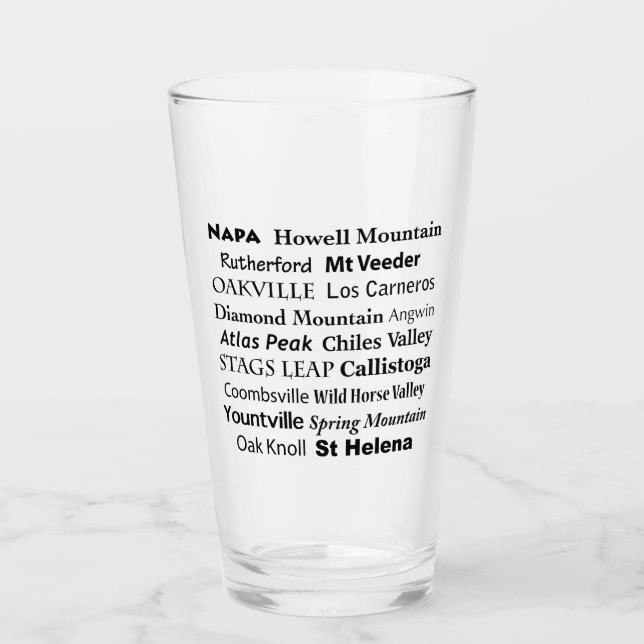 Verre Pommeau à vin Napa (Devant)