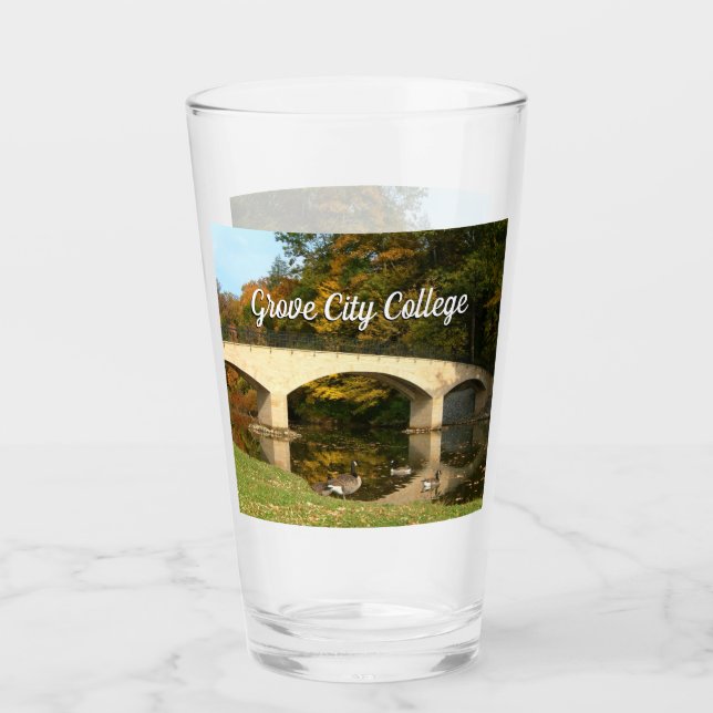 Verre Pont Rainbow à l'automne au Grove City College (Devant)