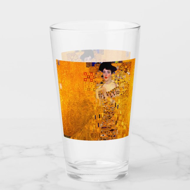Verre Portrait de Gustav Klimt Adele Bloch Bauer (Devant)