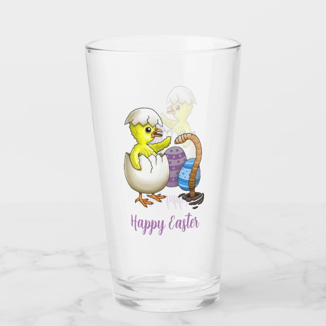 Verre Poule de Pâques (Devant)
