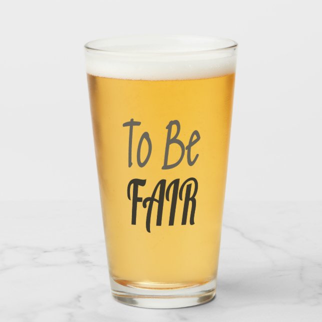 Verre Pour être juste, lettre Kenny (Devant (rempli))