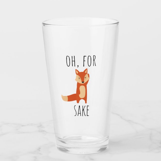 Verre Pour le saké renard (Devant)