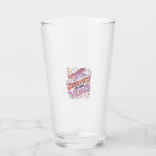 Verre Poussière d'étoile de licorne dans mes veines conc