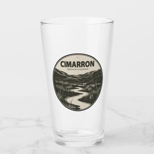 Verre Prairie nationale de Cimarron Kansas Stream (Devant)