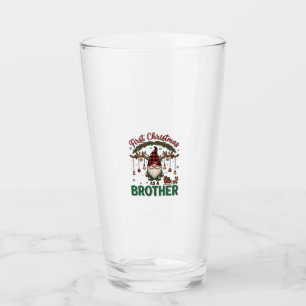 Verre Premier Noël en tant que frère Gnome Renne Traînea