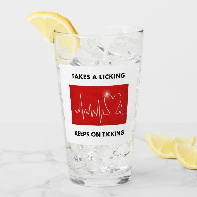 Verre Prend un lèchement - continue au coutil (Devant glace)