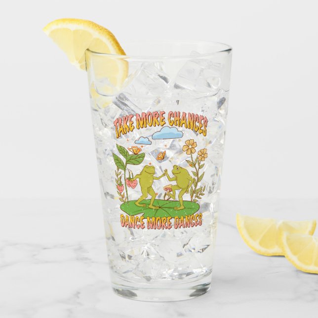 Verre Prends Plus De Chances, Danse Plus De Danse (Devant glace)